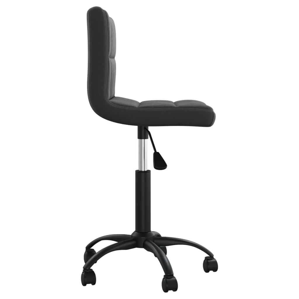 Sedia girevole da ufficio/sedia da studio/sedia per computer in velluto nero 02_0024165