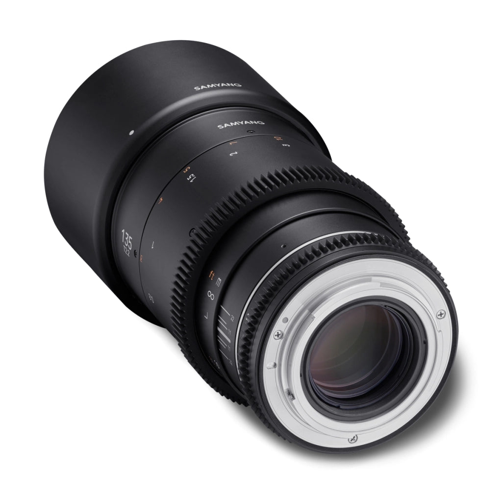 MF 135mm T2.2 VDSLR MK2 MFT - Obiettivo video Cine Teleobiettivo a focale fissa per fotocamere Micro Quattro Terzi, per Panasonic DC-GH5s DC-GH5 II BGH1 Olympus OM-D E-M1 Mark III