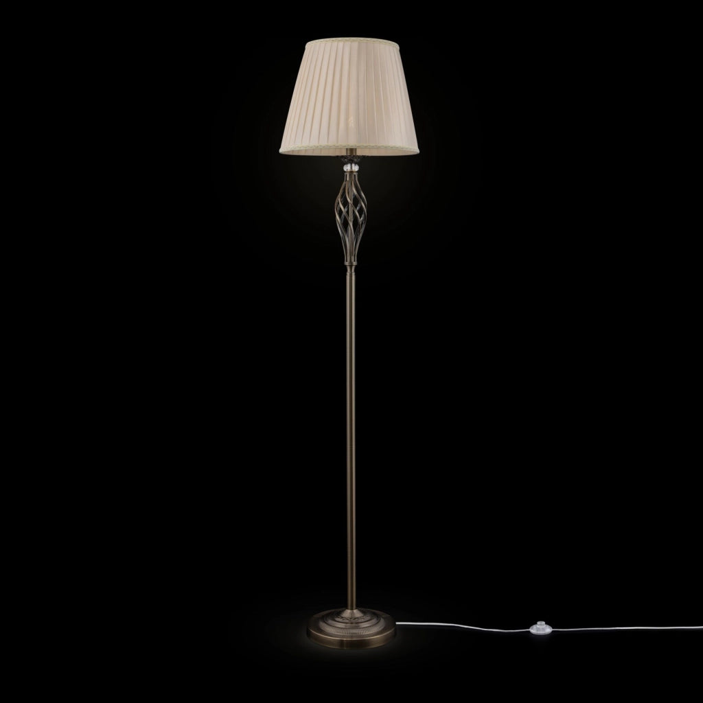 Lampada da terra Royal Classic in Metallo Grace Ottone