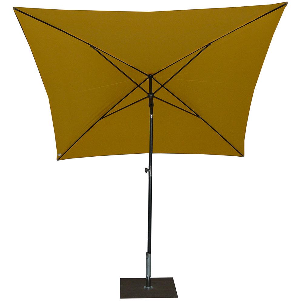 Ombrellone da Giardino 200x200 cm Palo Ø27 mm in Acciaio Maffei Kronos Giallo