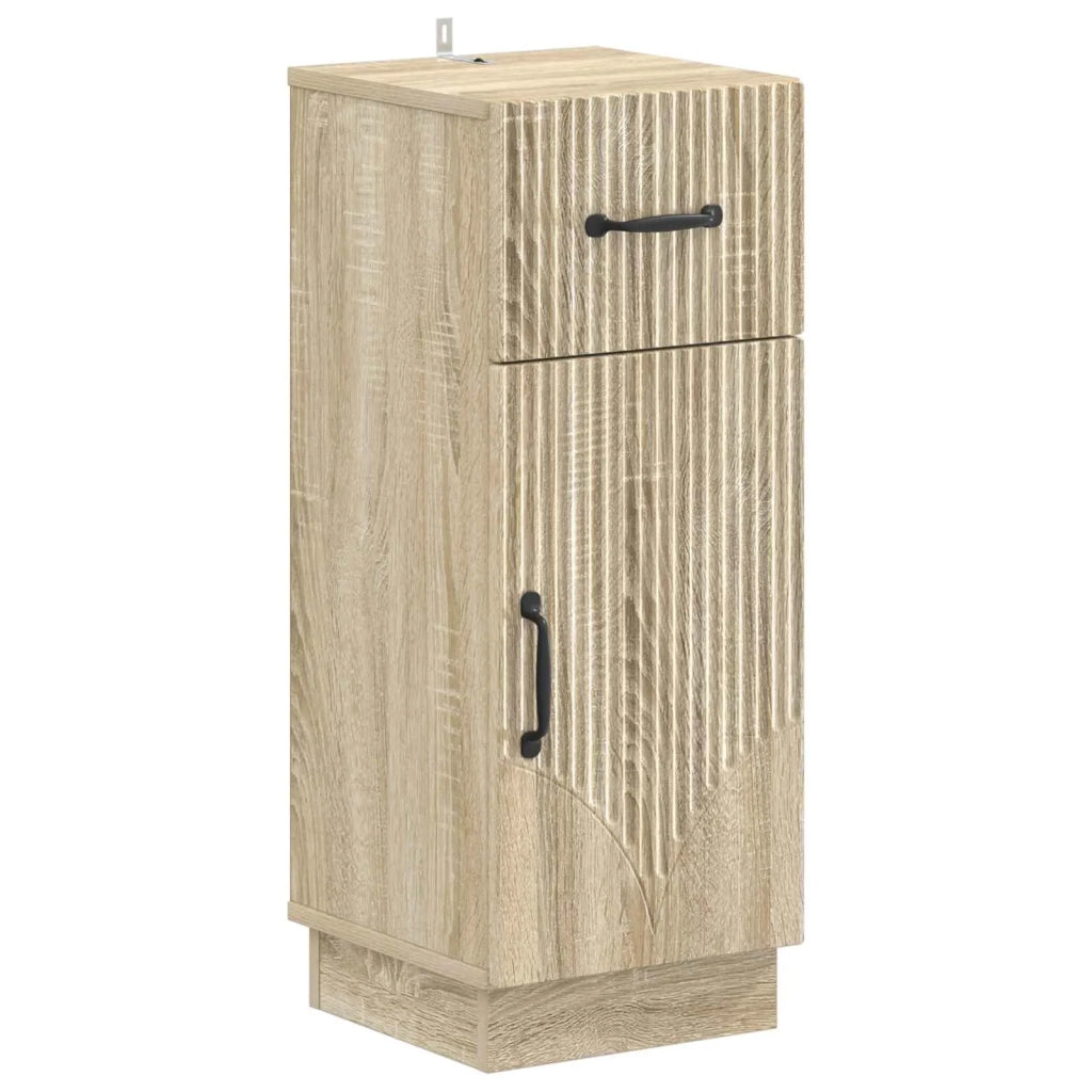 Set di armadietti da bagno in 3 pezzi HOORN Rovere Sonoma 3417794