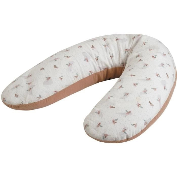 Cuscino per maternità spugna in microfibra rosa