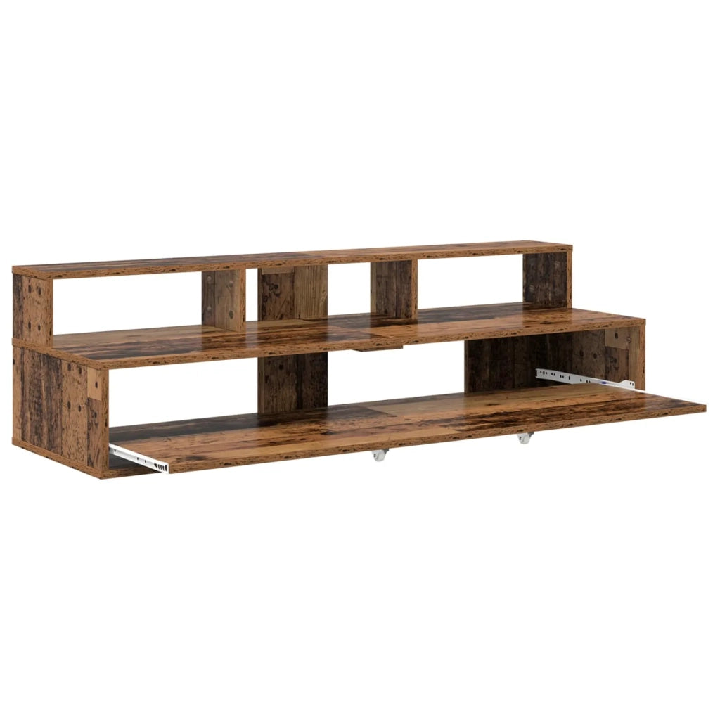 Scrivania studio Legno antico 152 x 42,5 x 36 cm 8006722