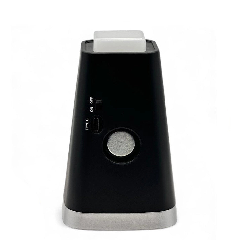 Trade Shop - Lampada 2 In 1 Ricaricabile Scrivania Applique A Led 6w Touch Dimmerabile Cct Bl-1008 - Nero