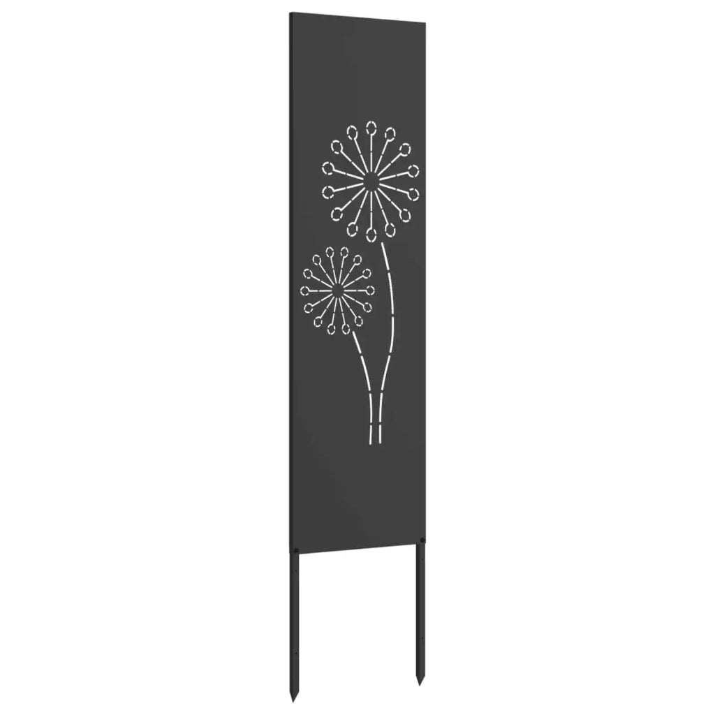 Schermo per privacy in giardino Traforo Nero 32 x 140 cm CFW1065100