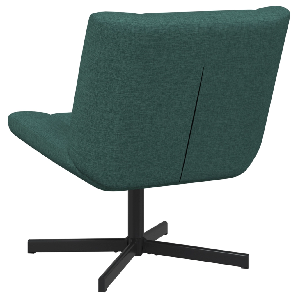 Sedia d'Accentuo Verde Scuro Poliestere Standard