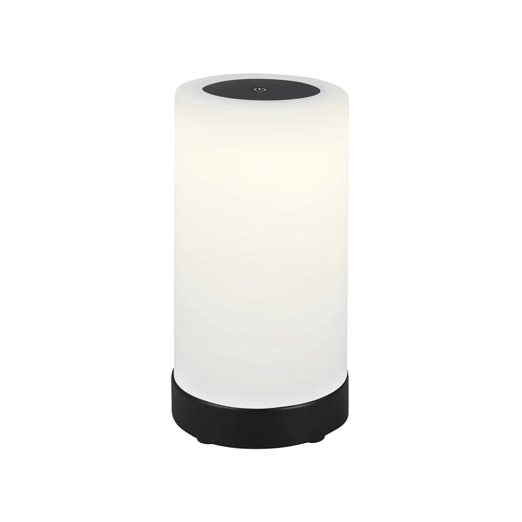 Lampada Da Tavolo Moderna Lama Plastica Bianco Led Integrato 3W 3000K
