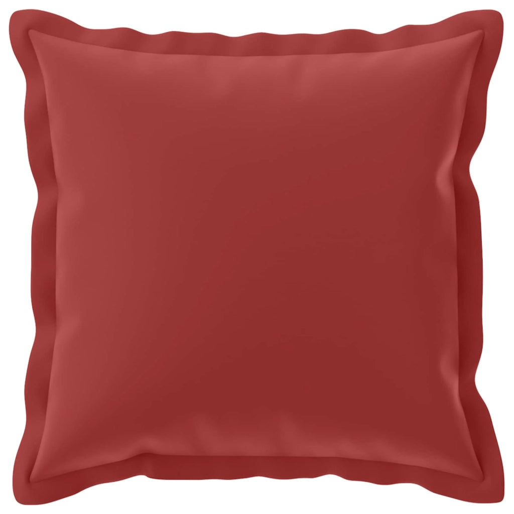 Federa 2 pcs HOUTEN Rosso Vino 30 x 30 cm Poliestere 915927