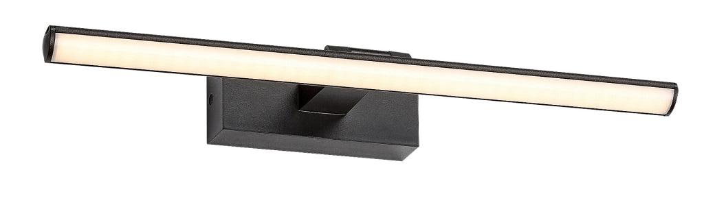 Applique LED per quadri 12W nera Gaten Rabalux 78002