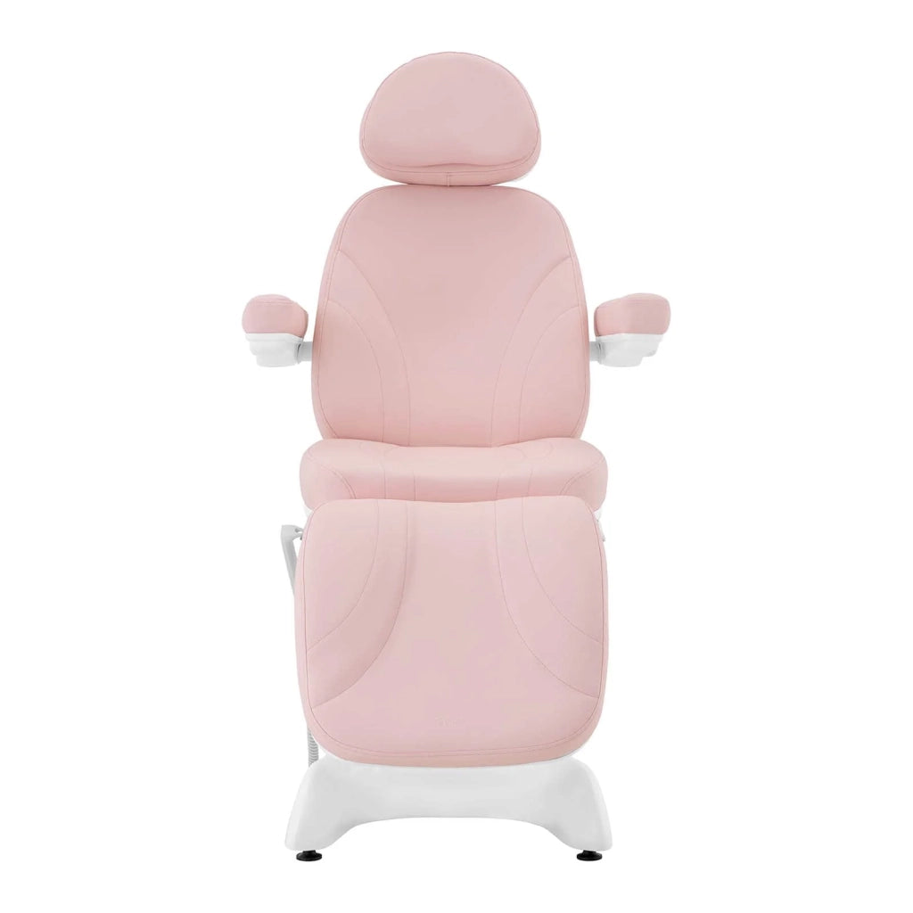 Poltrona estetica professionale rosa e bianca 14_0007787
