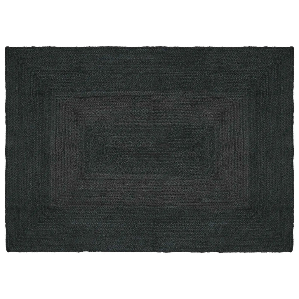 Tappeti per area Rettangolare Grigio Scuro 140 x 200 cm Juta 42010437