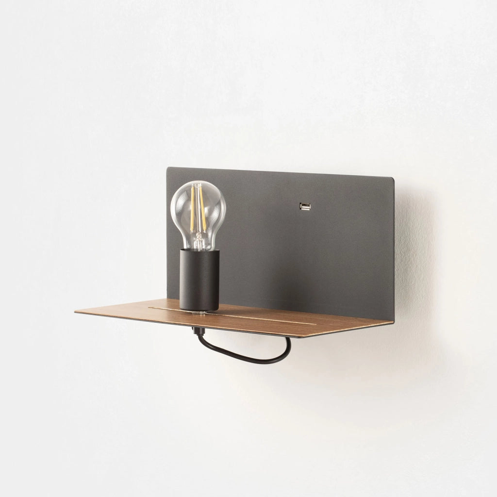 Applique con usb IVORY nero