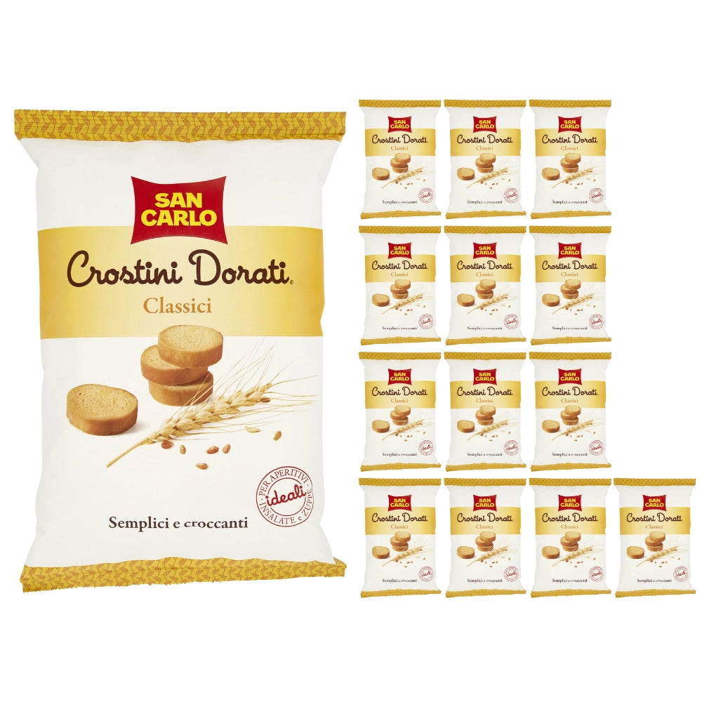 San carlo crostini dorati gli autentici confezione da 14 pezzi da 75 grammi