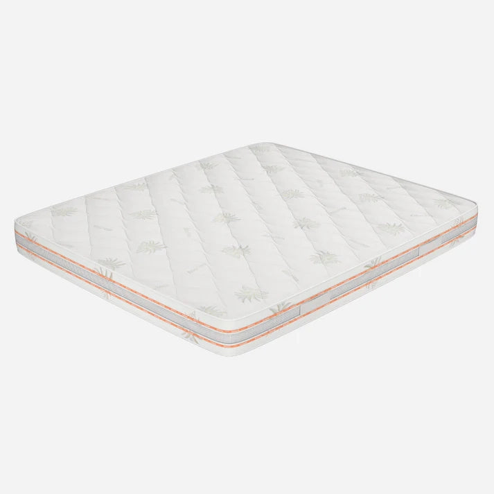 Materasso Multionda Una Piazza e Mezza 120x200, alto 25 cm - Memory, Gel Relaxa, Sfoderabile, Rivestimento Aloe Vera | Piuma