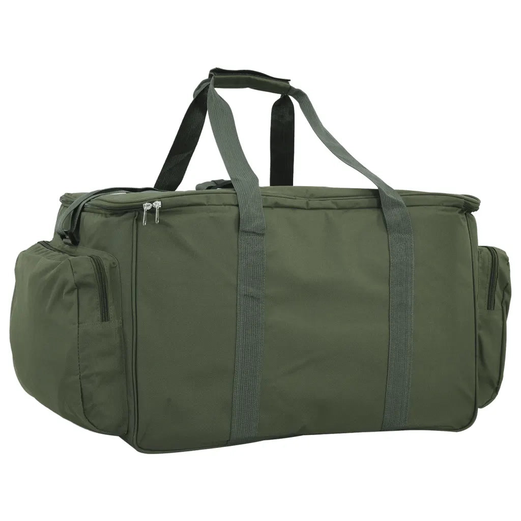 Borsa da Pesca Impermeabile Verde Scuro in Tessuto Oxford CFW4078208