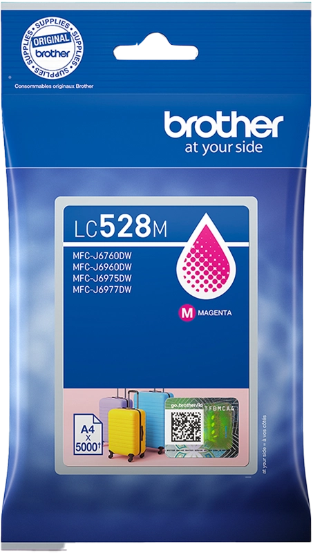 Brother LC528XLM cartuccia d'inchiostro 1 pz Originale Rendimento ultra elevato Magenta