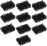 Filtro di sostituzione 10 pezzi - Sponda per fonte d'acqua per animali - 2,0 l fonte d'acqua per bevande - Nera - 33 x 23 x 12 mm - Per gatti e cani