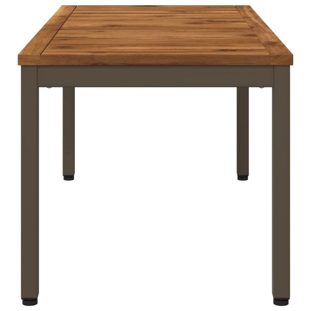 Tavolino da salotto Naturale e Caffè 50 x 100,5 x 45 cm 901285