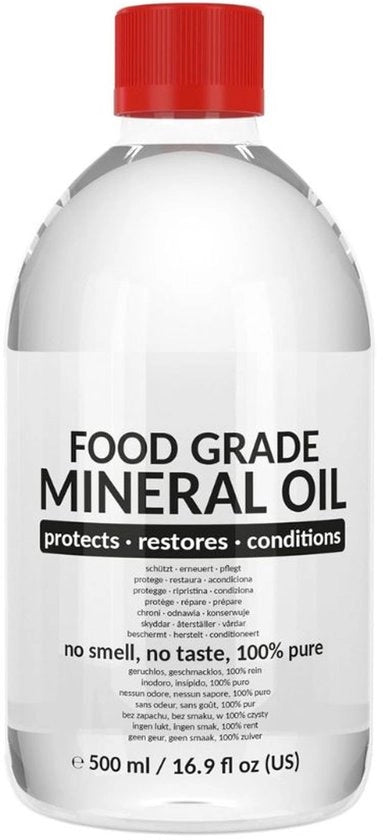 Olio per Pietra Dura - Olio di Protezione per Lavandini in Pietra Dura - Olio di Alta Qualità - Liquido - Senza Profumo - 500ml