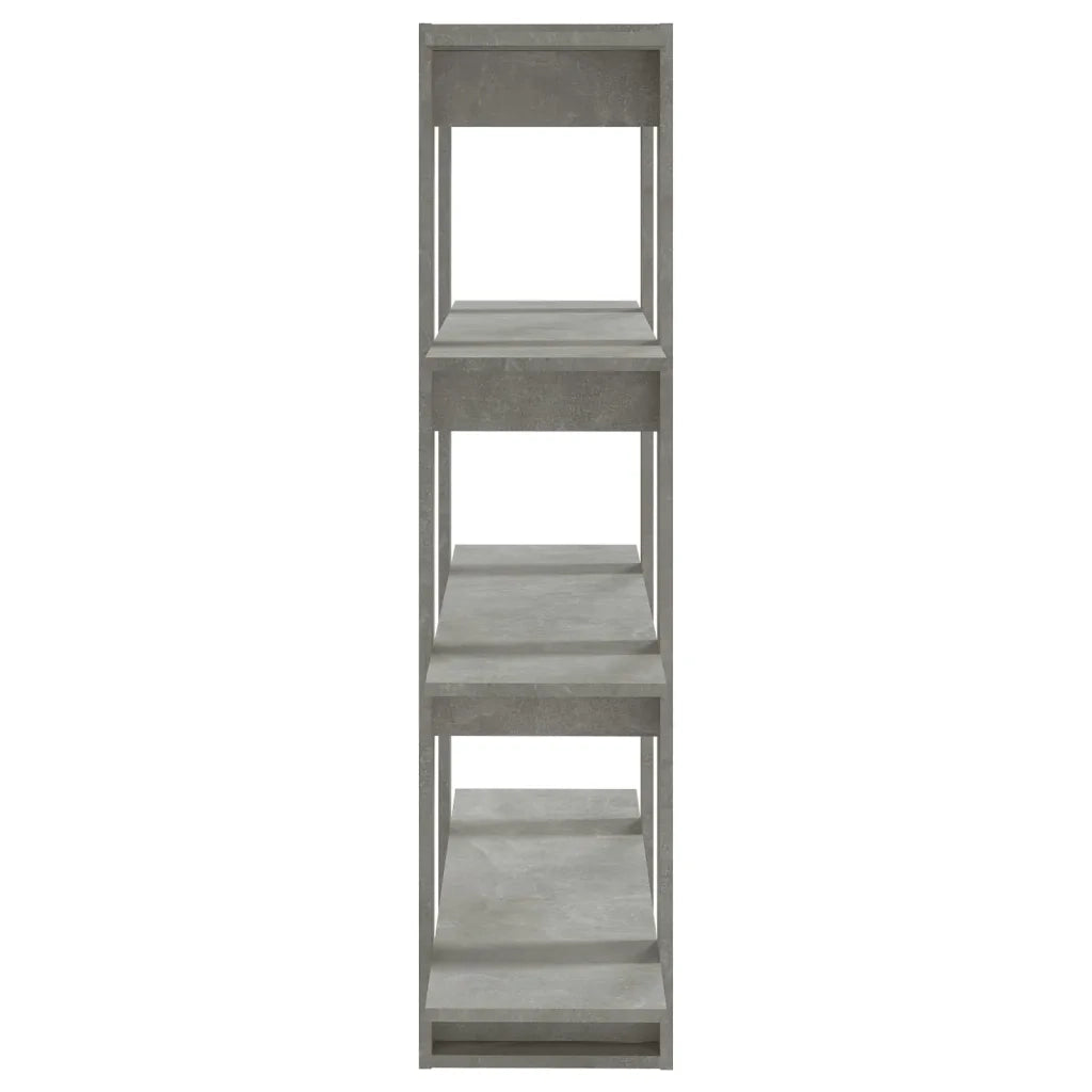 Libreria/Divisorio Grigio Cemento 100x30x123,5 cm 811542