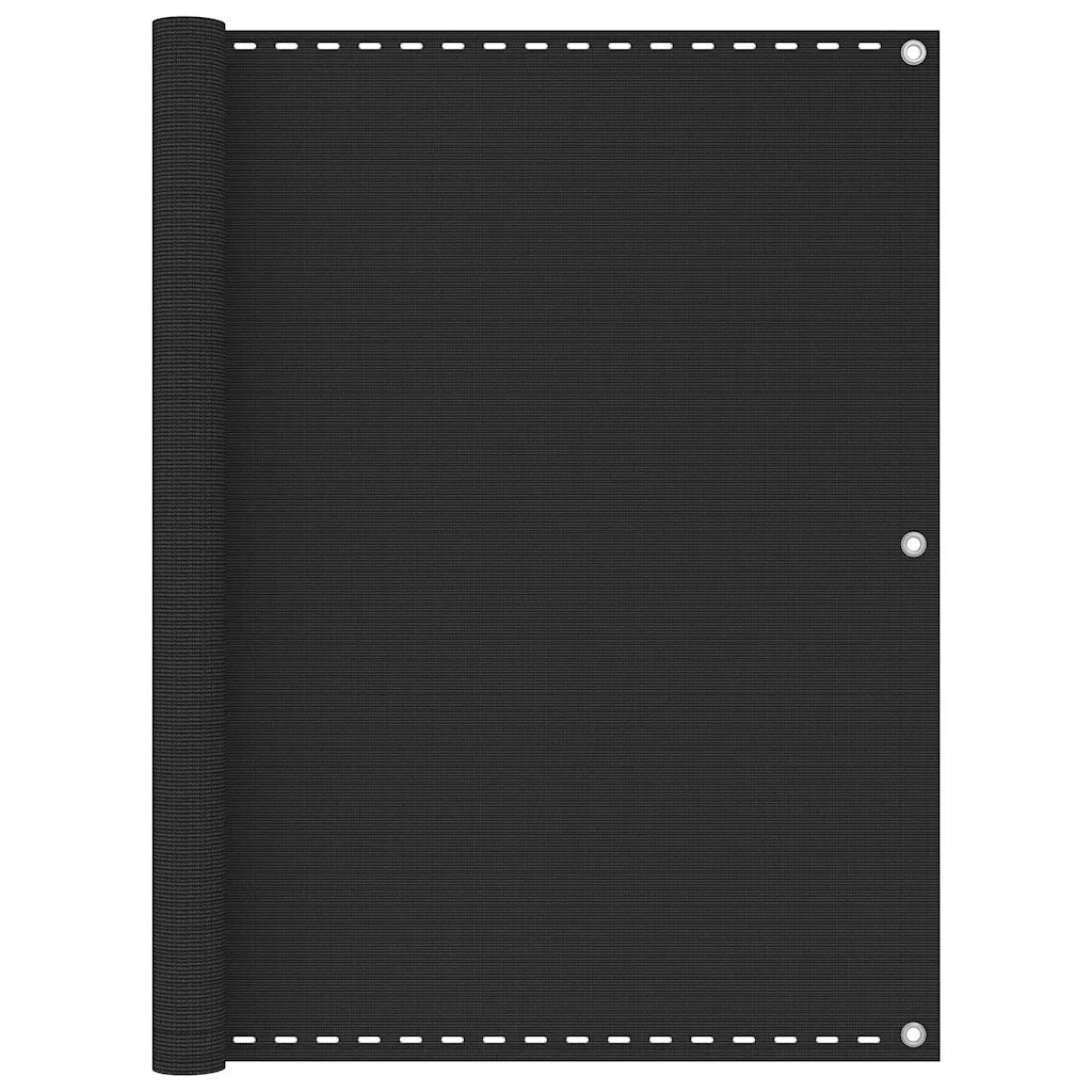 Paravento da Balcone Antracite 120x300 cm in HDPE 310844