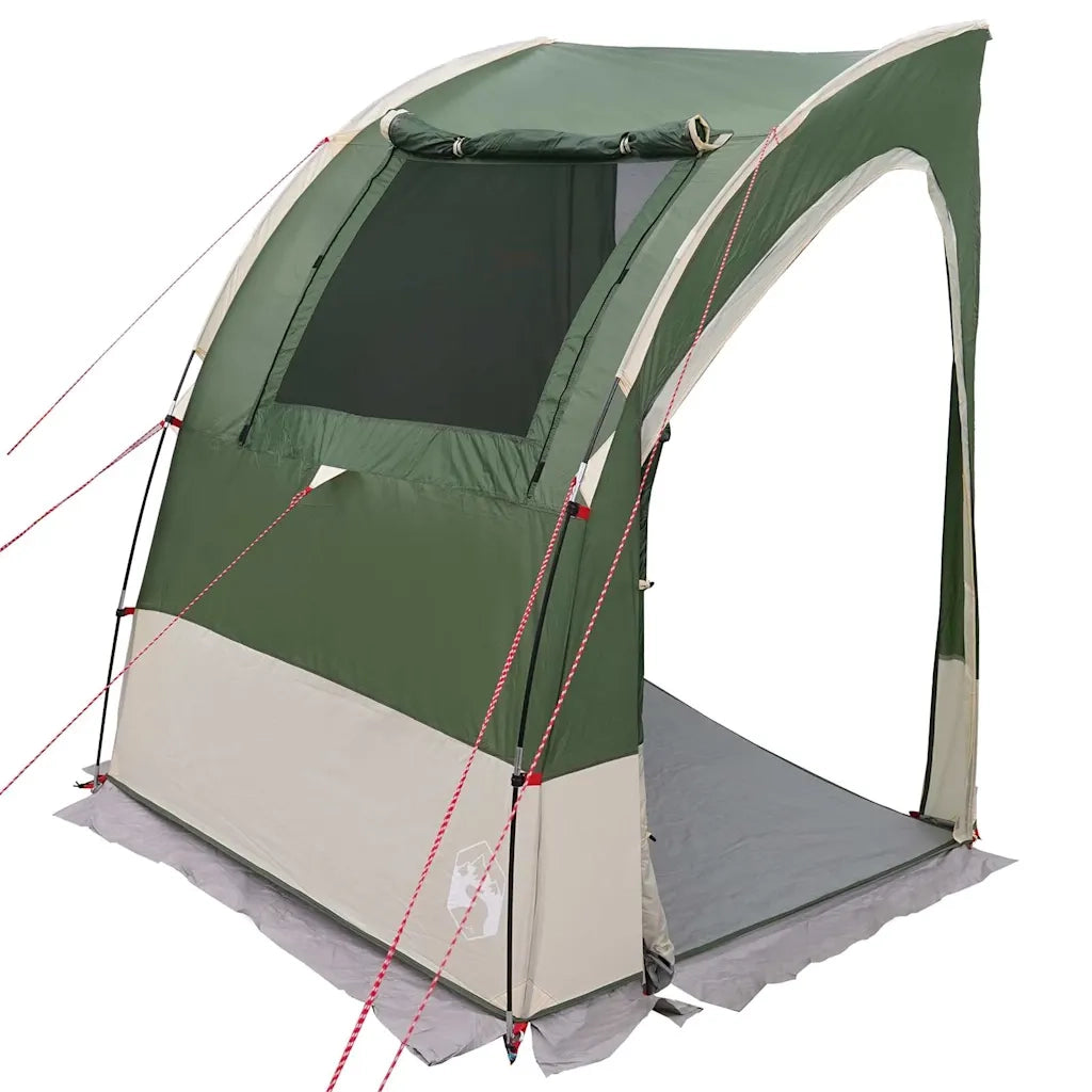 vidaXL Tenda con tetto Altro Verde e Nero 194 x 180 x 210 cm