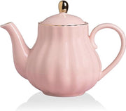 Tazza da Tè Ceramica con Infusore - 1100 ml, Adatta per 5-6 Tazze - Ideale per Ogni Occasione