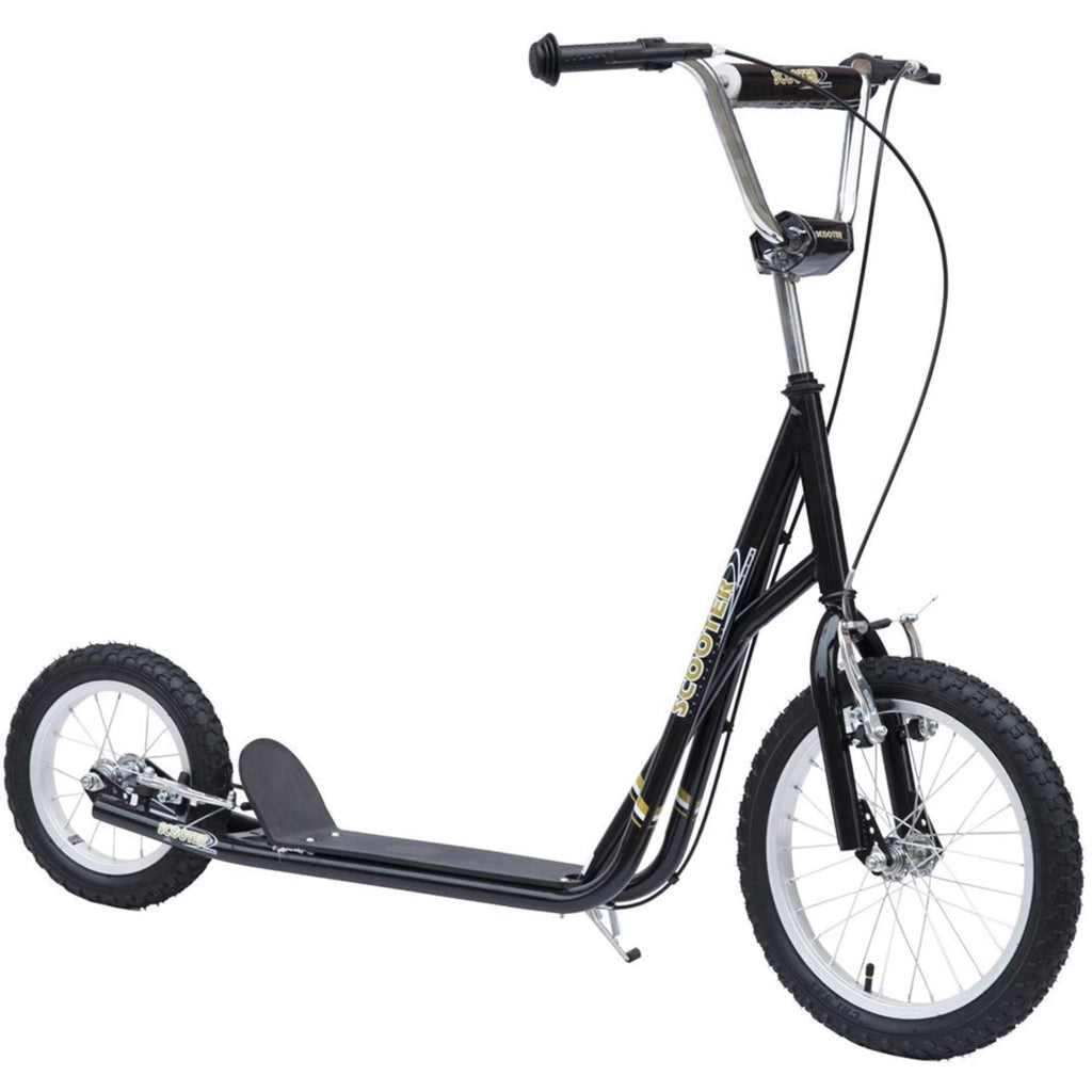 Monopattino per Bambini con Freni a Mano e Ruote in Gomma ¨C zephmum ¨C Regolabile in Altezza 16'