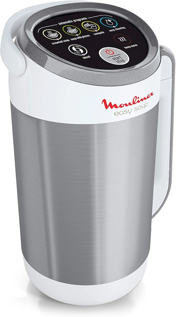 LM841110 Easy Soup, Soup Maker con Acciaio Inossidabile, Facile Da Usare per Preparare Zuppe e Frullati, Capacità 1.2 Litri, 4 Programmi di Cottura e Sistema di Mantenimento al Caldo
