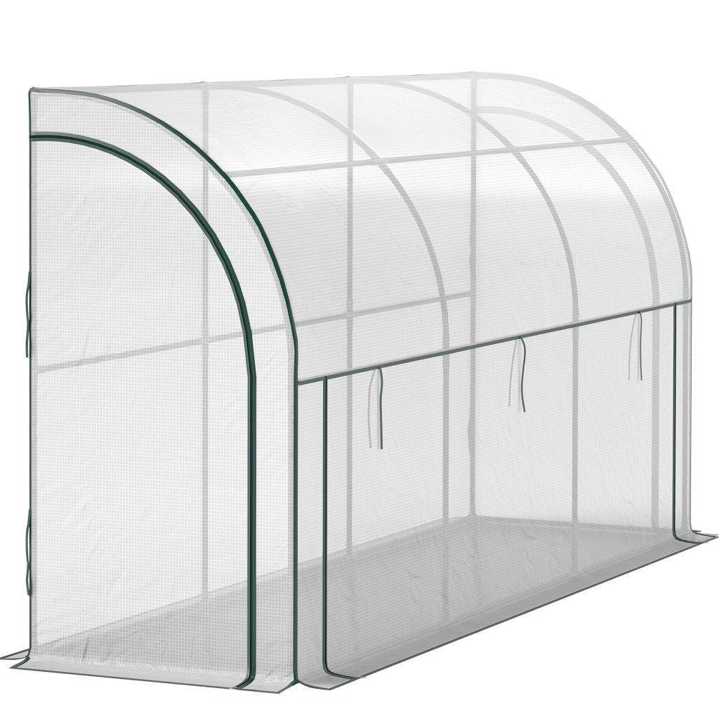 Serra a Parete Accessibile ¨C zephmum ¨C Bianco 300x80x157 cm