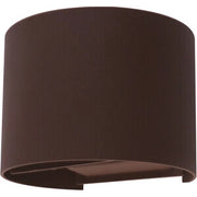 APPLIQUE LED GANDALF 2X5W 4000K IP54 Marrone