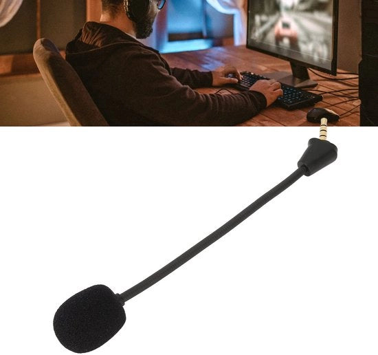 Microfono da Gioco con Riduzione Rumore - Braccio Flessibile - Rotazione 360° - Sostituzione Microfono - Compatibile con Cloud - ID: SC-001 - Modello: GM-001 - Tecnologie di Riduzione Rumore - Microfono Adattabile