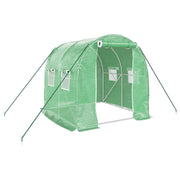 Serra con Telaio in Acciaio Verde 4 m2 2x2x2 m CFW9985320