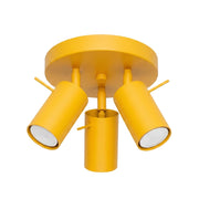 Plafoniera RING 3P giallo