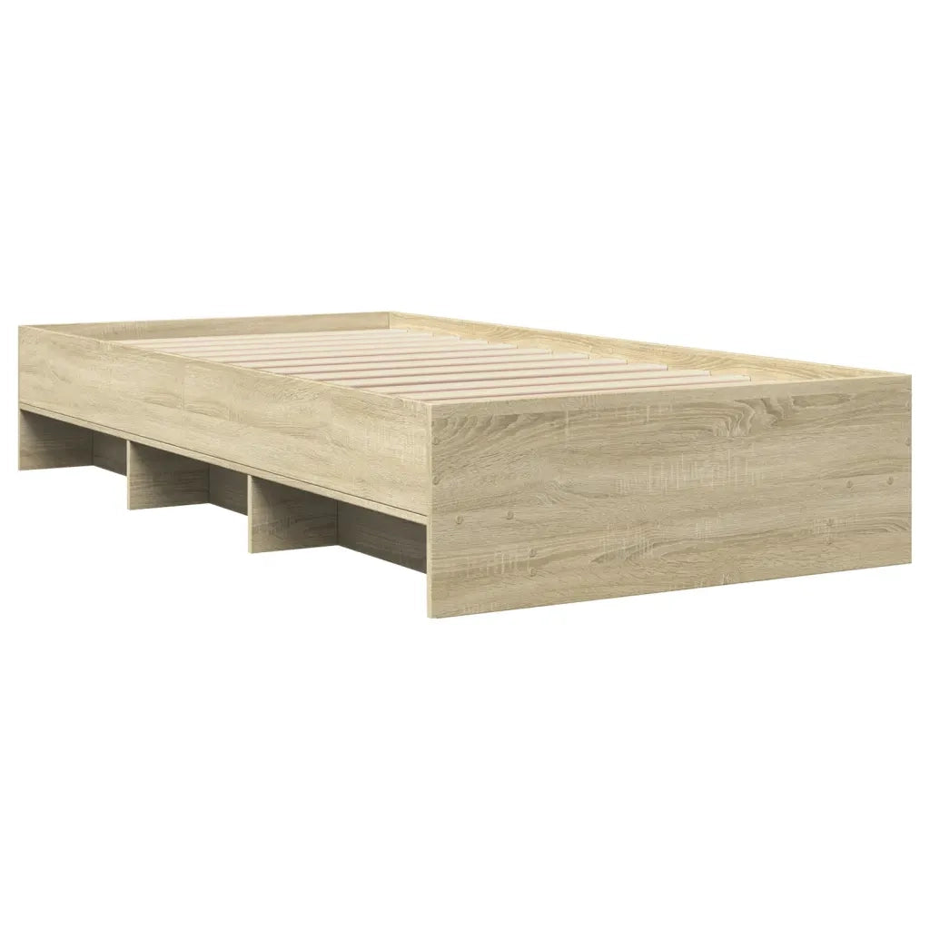 Giroletto senza Materasso Rovere Sonoma 90x190 cm in Truciolato 3295704