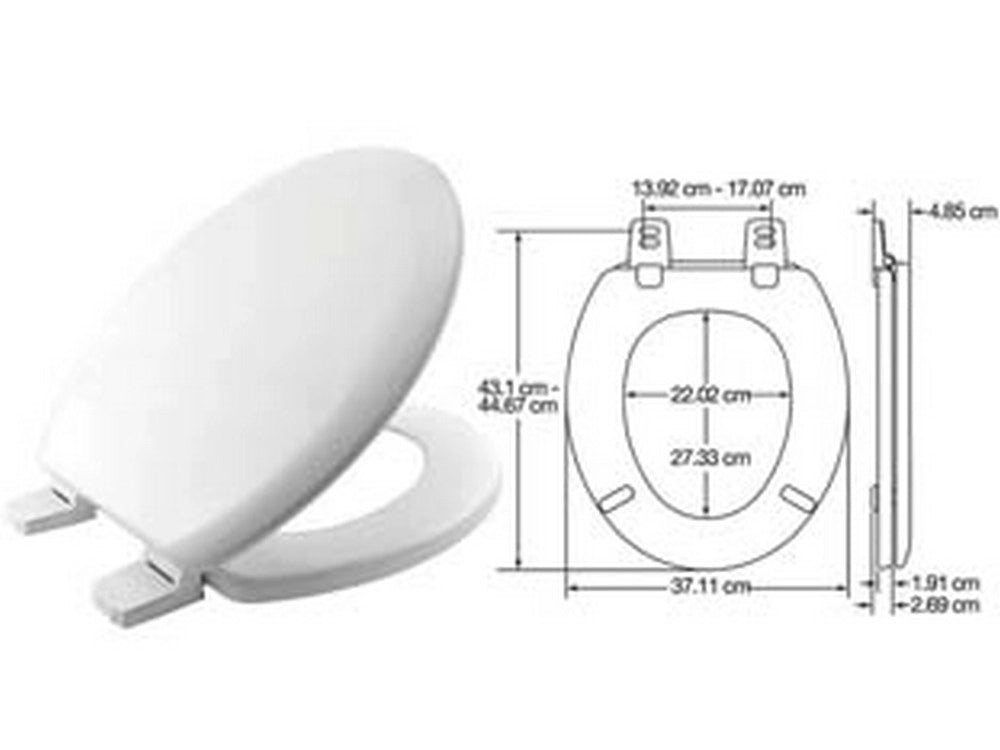 1pz sedile wc universale poliver "proseat" cod:ferx.fer12652