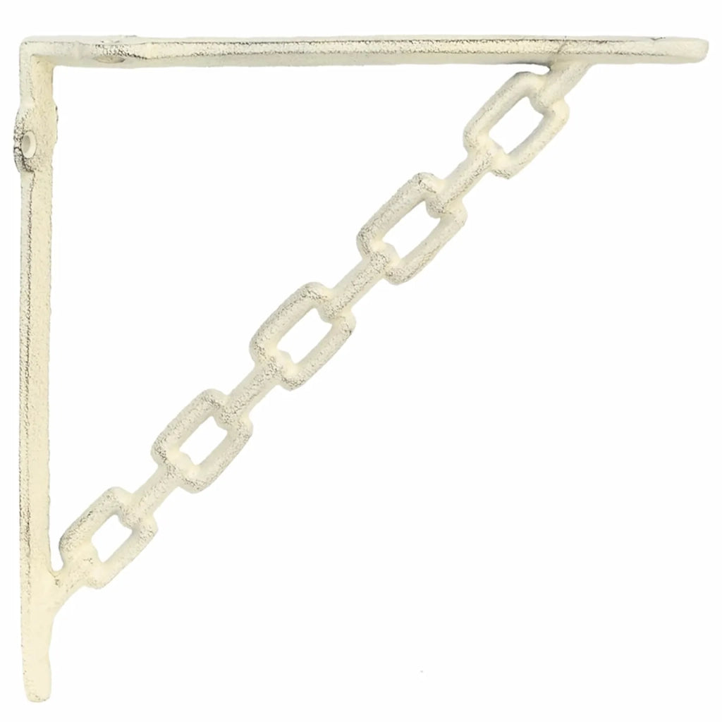 Supporti per mensole da parete 12 pz Bianco Antico 42038918