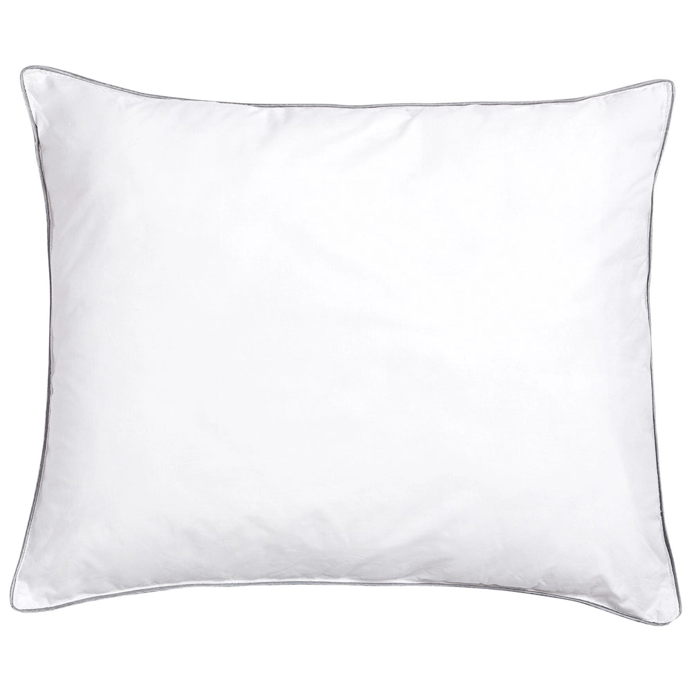 Set 2 Cuscini Letto Cotone 50 x 60 cm Morbido in stile moderno classico tradizionale