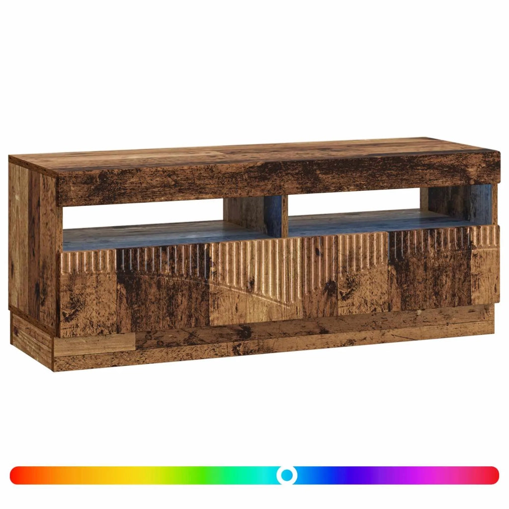 Mobile TV LED Legno antico Legno ingegnerizzato 897433