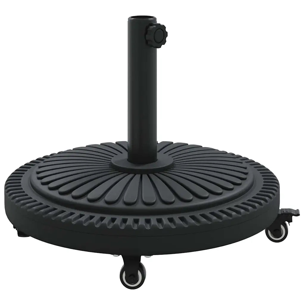Base per ombrellone-Supporto per ombrellone Art d¨¦co Nero ? 45 x 39.5 cm Ferro