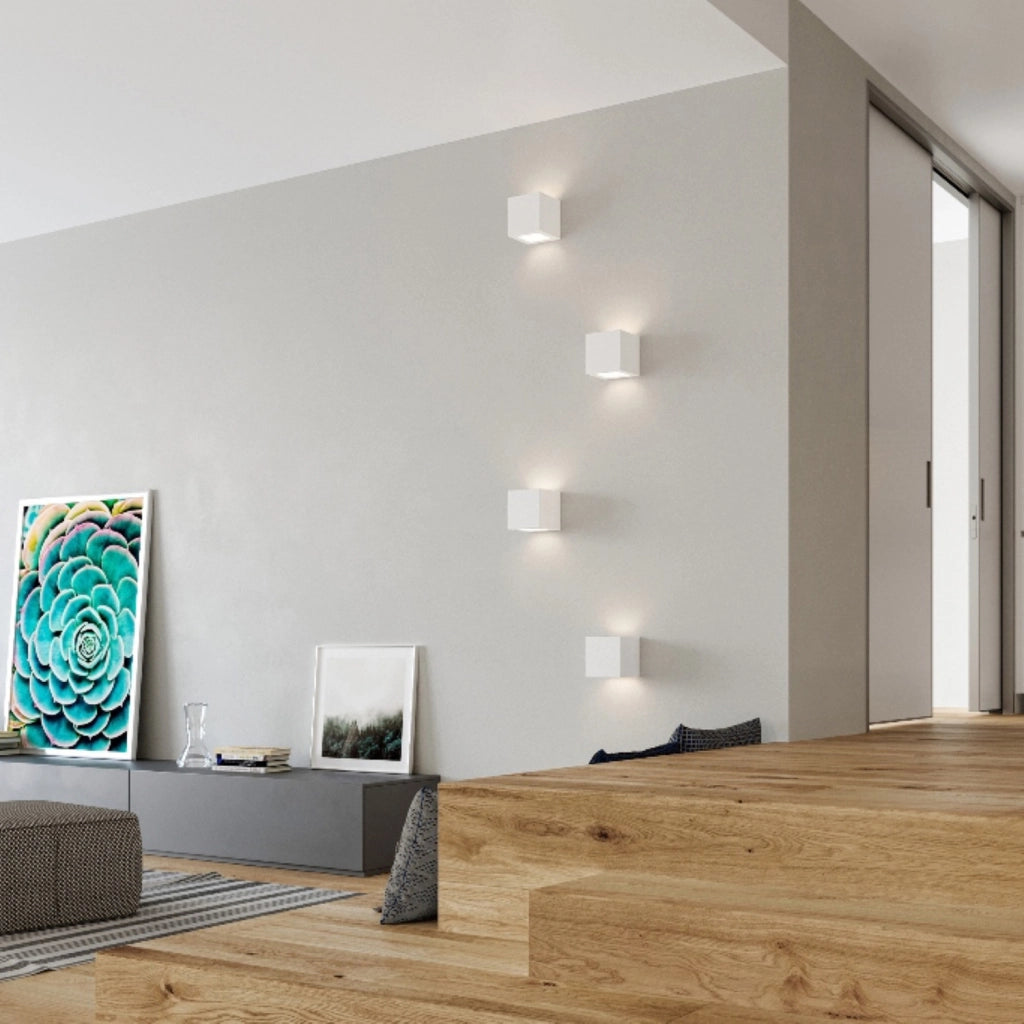 Applique ceramica bianca REGULO Pure Lume E27 15cm IP20