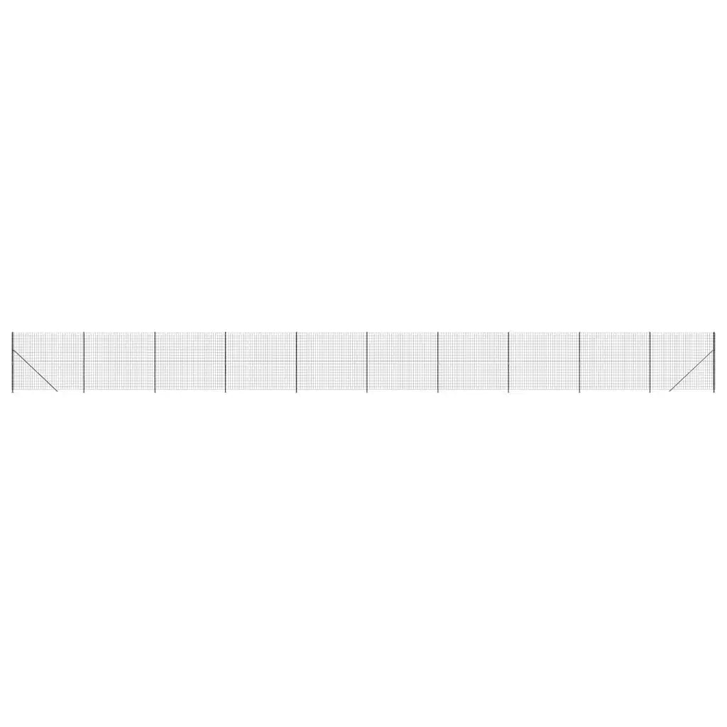 Recinzione Metallica con Flangia Antracite 1,8x25 m 154317
