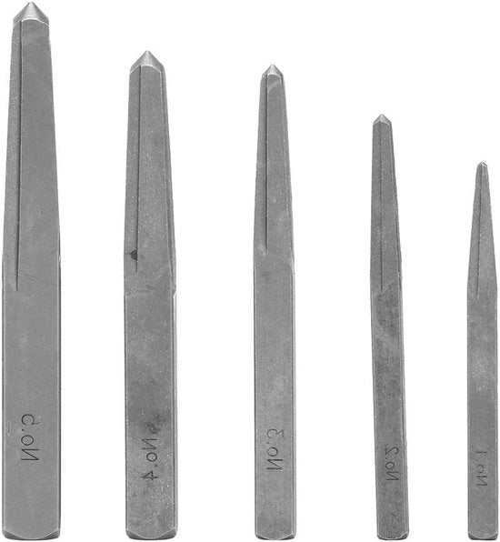 Set di estrattori a spillo per viti danneggiate - foratura a dadi quadrati - set di estrattori