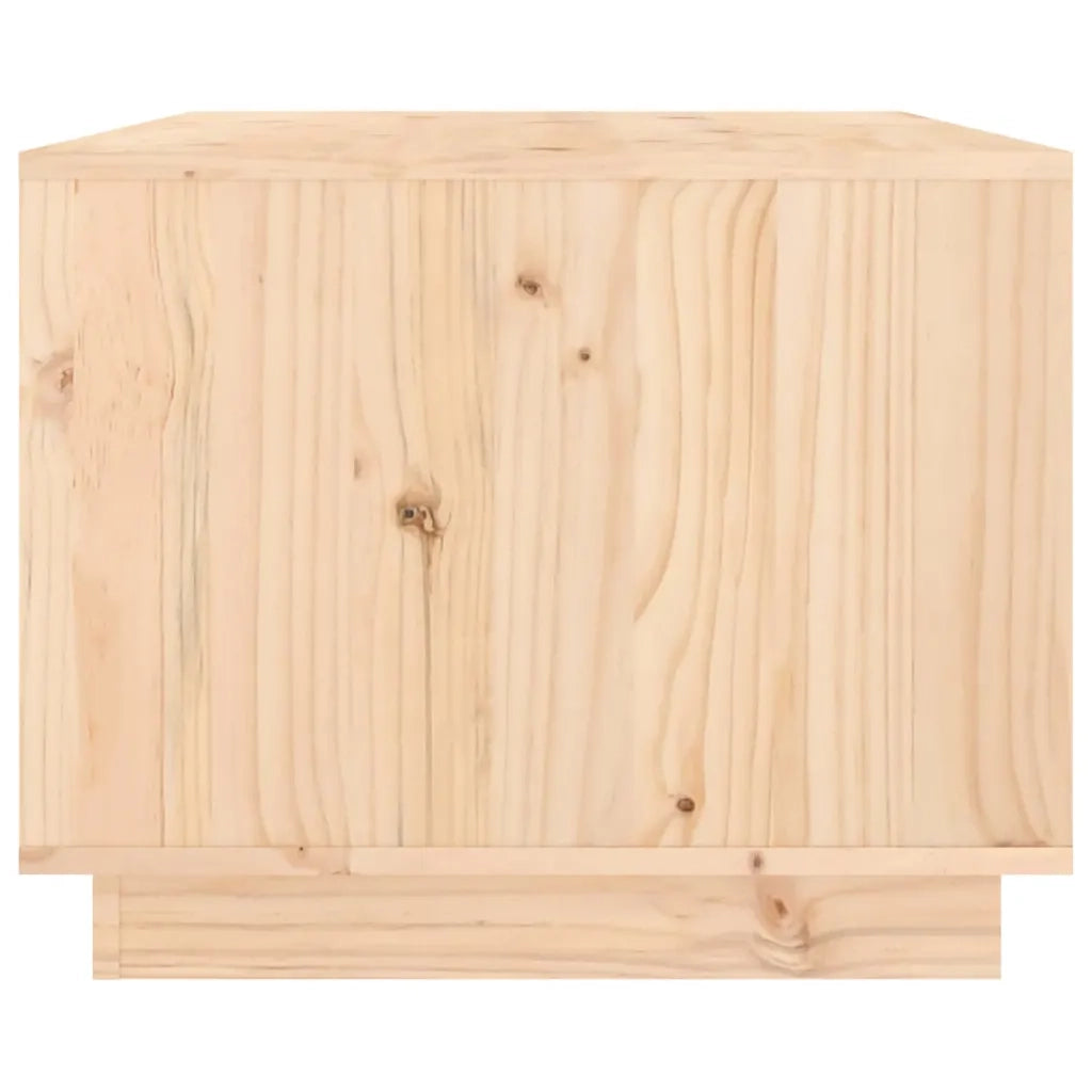 Tavolino da Salotto 80x50x40 cm Legno Massello di Pino 814434