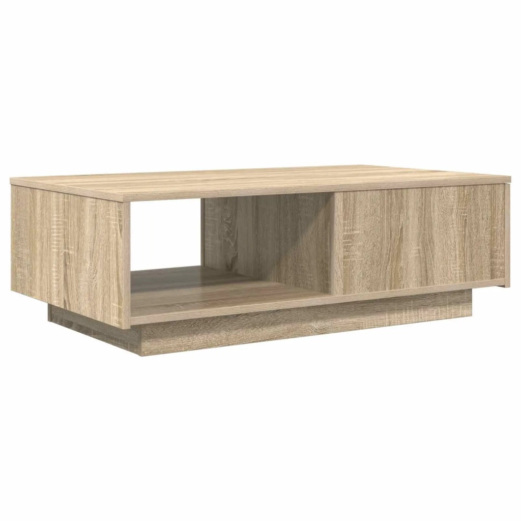Tavolino da salotto con cassetto Rovere Sonoma 95 x 55 x 31 cm