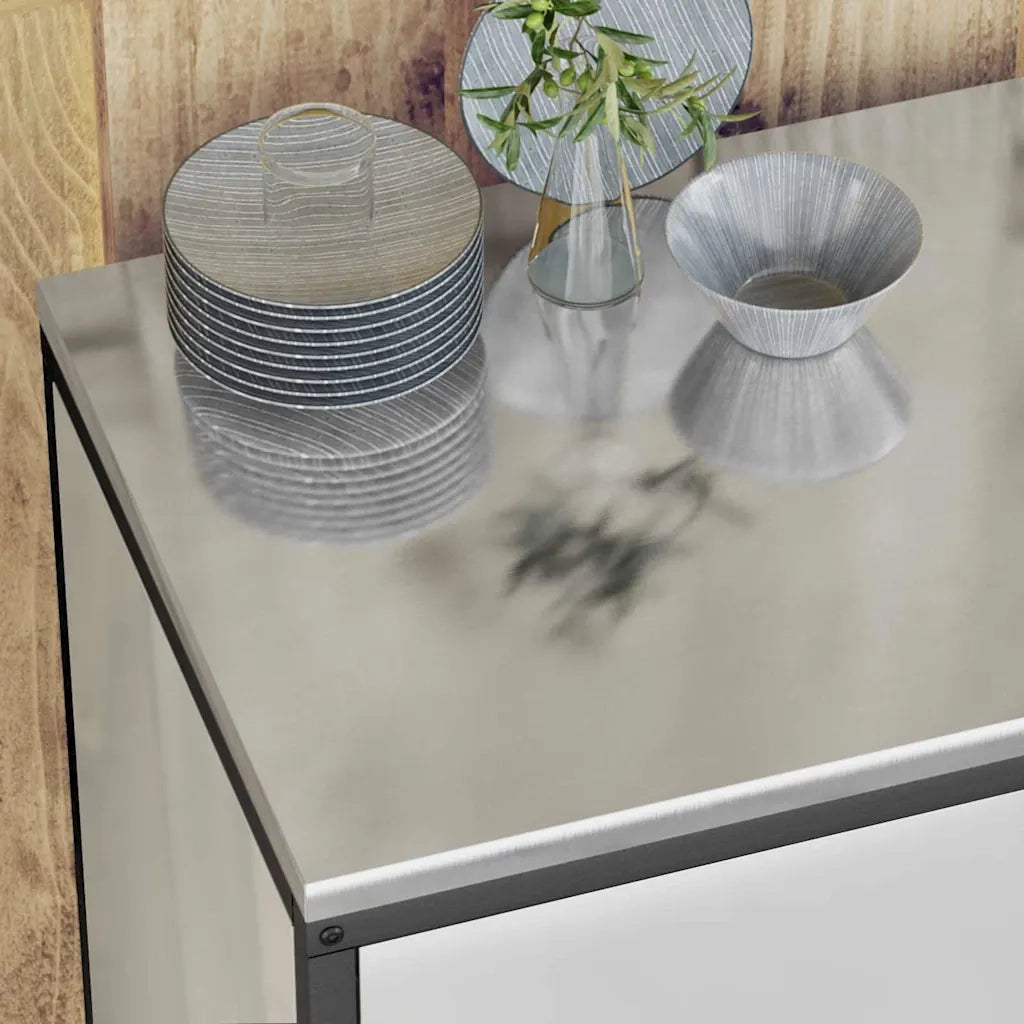 Set di Stoccaggio per Cucina 3 pcs Argento Acciaio zincato 3392699