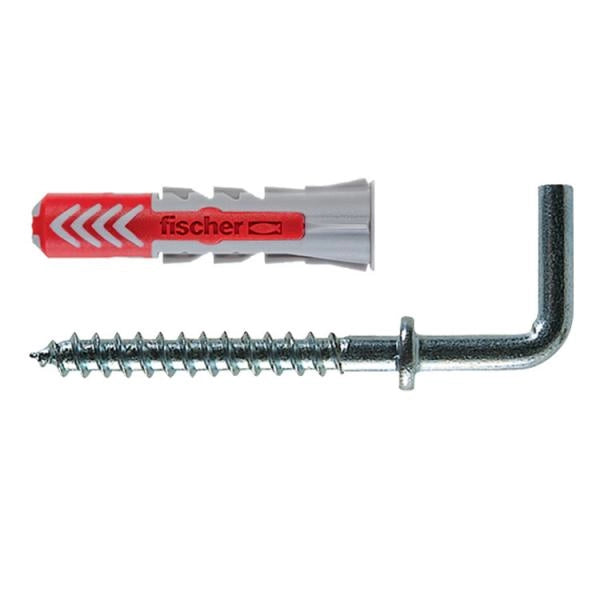 TASSELLO 'DUOPOWER' CON GANCIO MEDIO 6/2 - Ø 6x30 mm - 25 pezzi- FISCHER