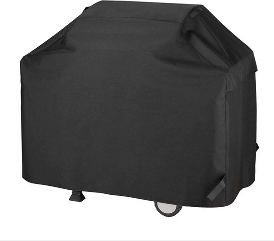 Hoes per barbecue esterno - Impermeabile, pesante, grande copertura - Copertura per barbecue a gas - Stagnodiffusore, impermeabile, resistente alle scalfitture, resistente ai raggi UV - Con tasca di stivaggio - 80*66*100cm - nero