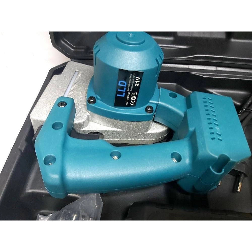 Trade Shop - Mini Elettrosega 12" 2 Batterie 21v Con Serbatoio Olio Motosega Elettrica Valigia -