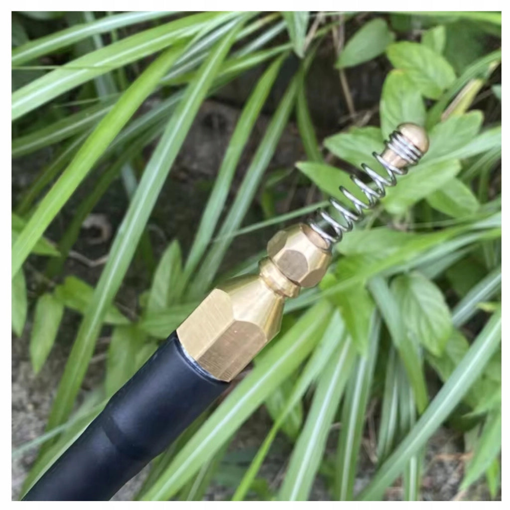 Ugello Rotante JetTwist Pro 1/8 BrassSpin – Flusso 3D per Pulizia Tubi | Filettatura 1/8" | Ottone